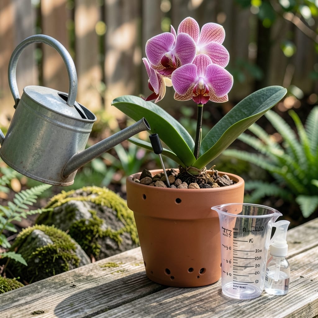 How Much Water Do I Need to Give Outdoor Orchids a Day: The Exact Schedule for Thriving Blooms