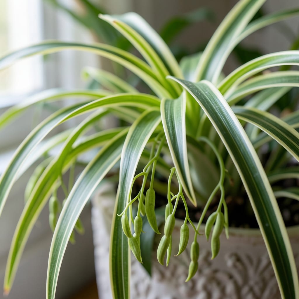 How Much Light Does a Spider Plant Need: Thriving in Low to Medium Light Without Burnt Edges