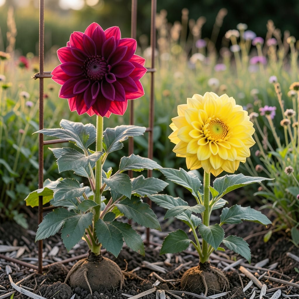How Tall Dahlias Grow: Variety-Specific Height Ranges & Staking Needs