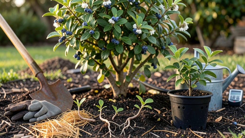 When to Plant Blueberry Bushes in Georgia: Frost-Free Window by County Heat Zones