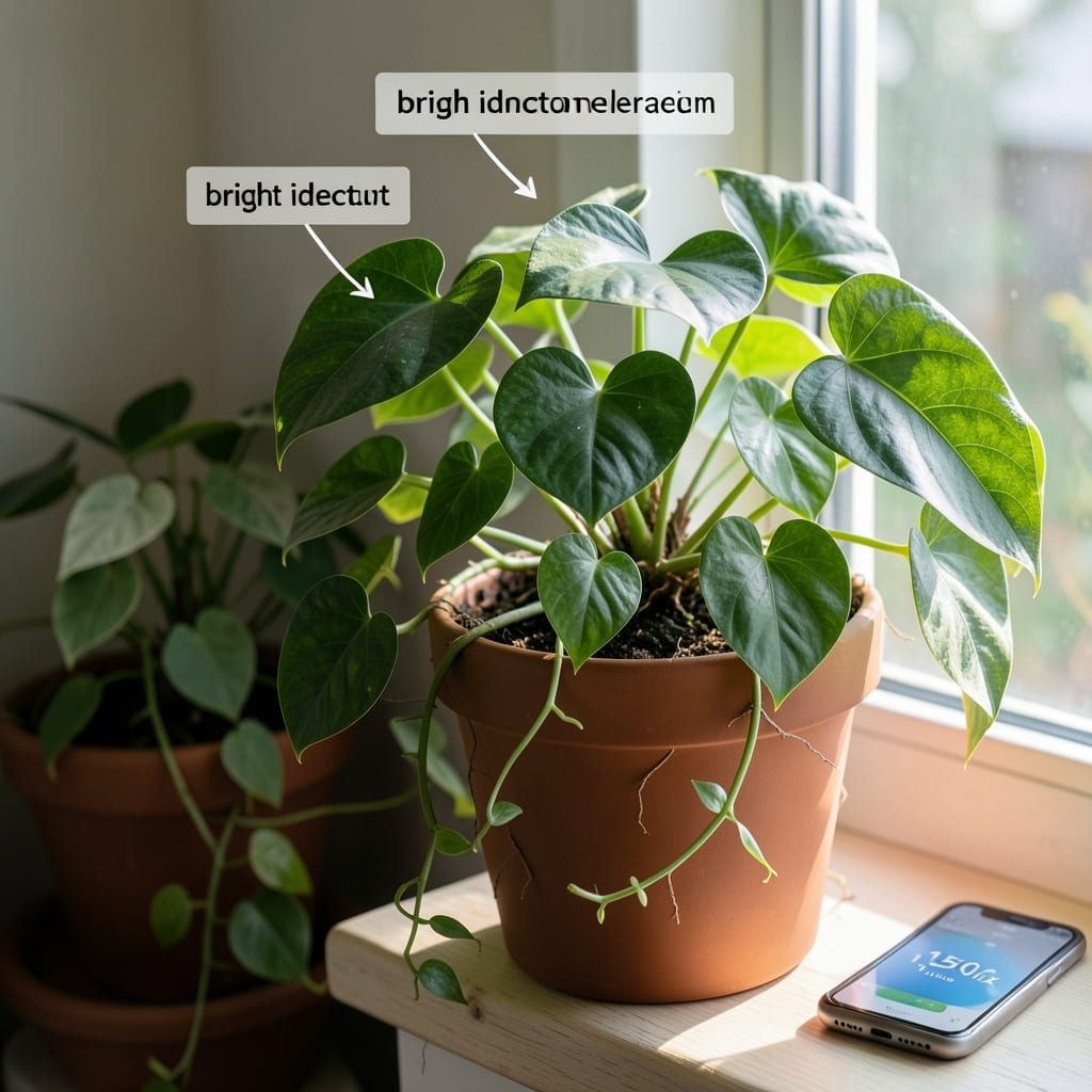 How Much Light Do Philodendron Plants Need: Low-Maintenance Brightness Guide for Lush Growth