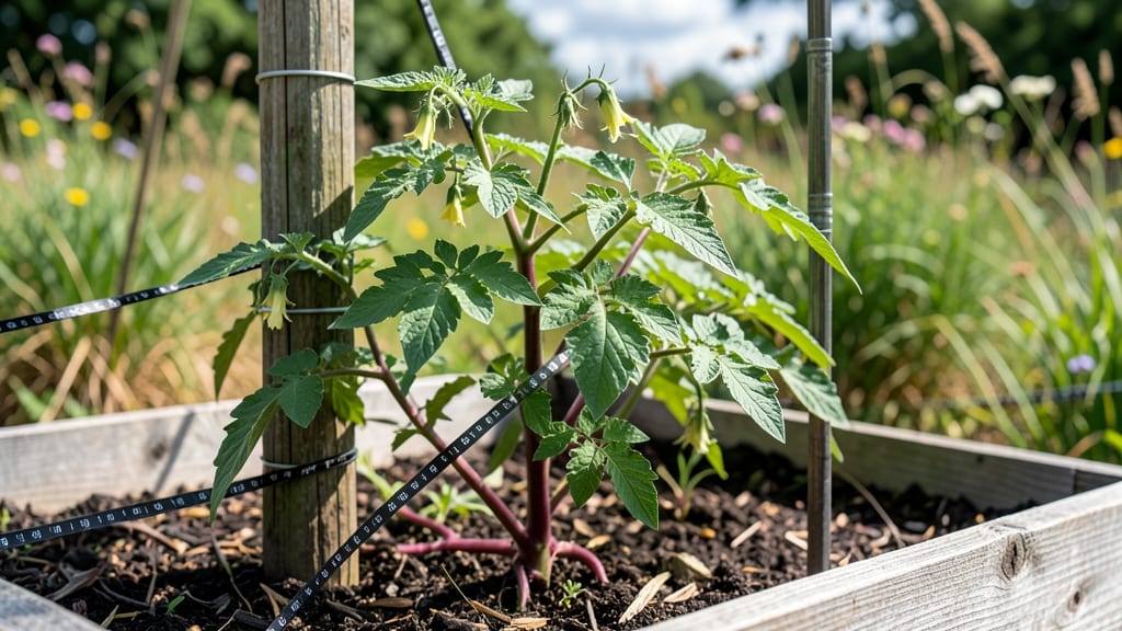 How Tall Does Cherokee Purple Tomato Grow: Vine Growth Chart & Trellis Height Guide