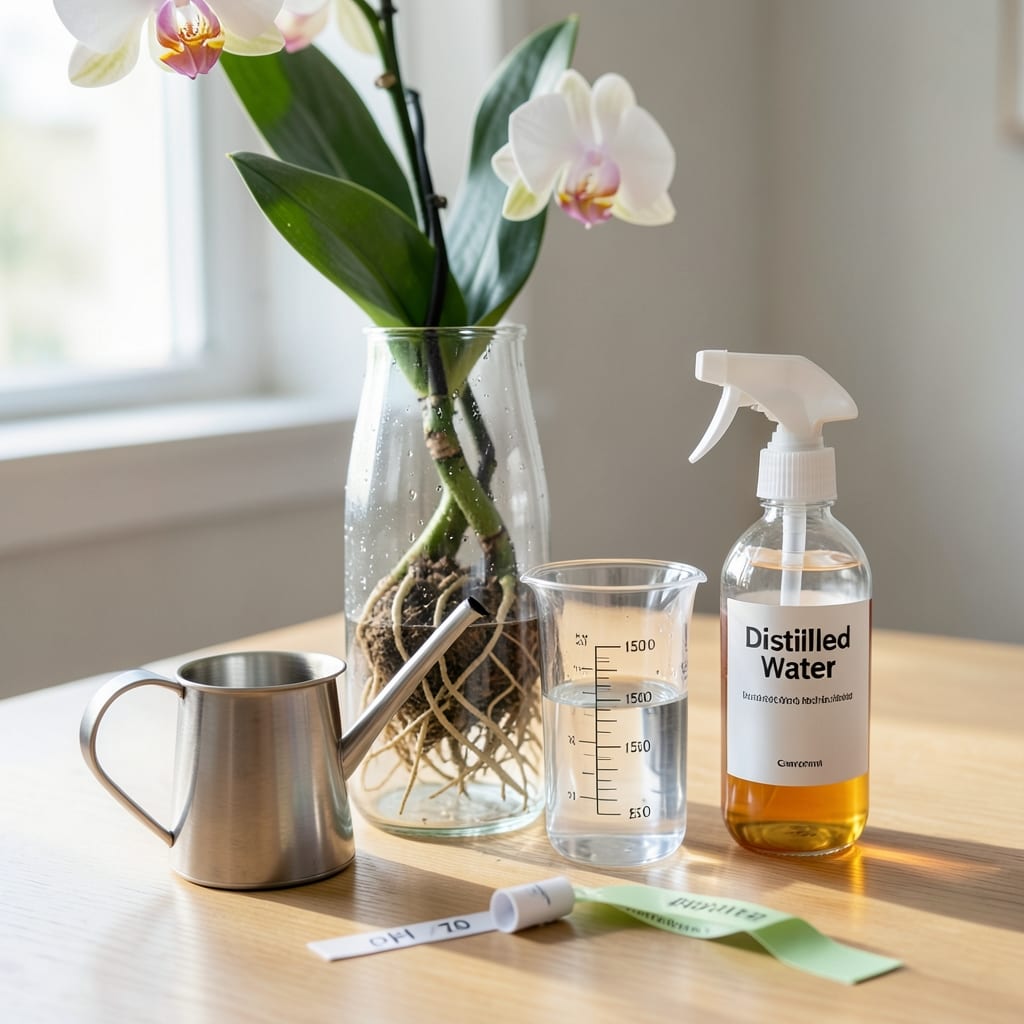 How Much Water to Put in Vase for Orchids: The Exact Ratio by Stem Count