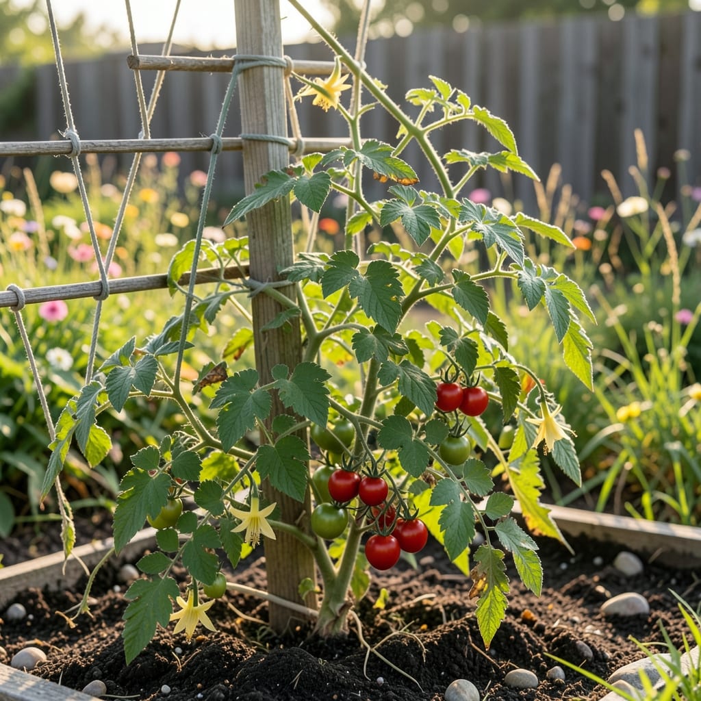 How Tall Cherry Tomatoes Grow: Variety Height Chart With Pruning Tricks