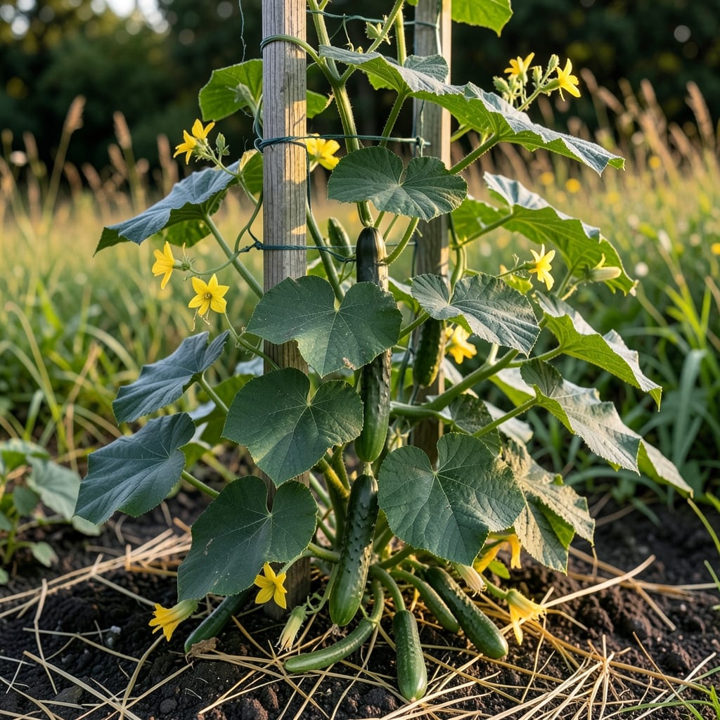 How Tall Can Cucumber Plants Grow: Trellis vs Vining Heights Explained