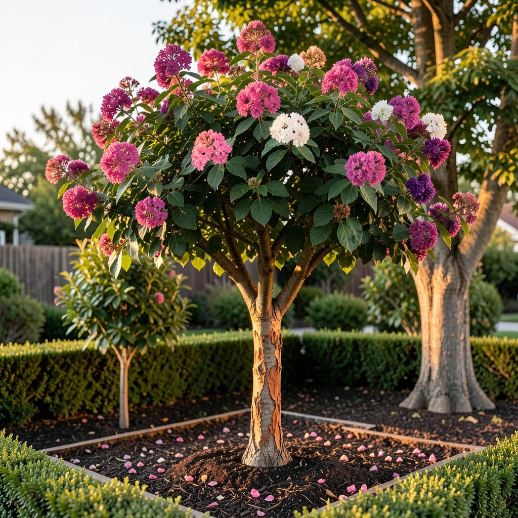 How Tall Crepe Myrtles Grow: Variety Height Chart With Pruning Impact