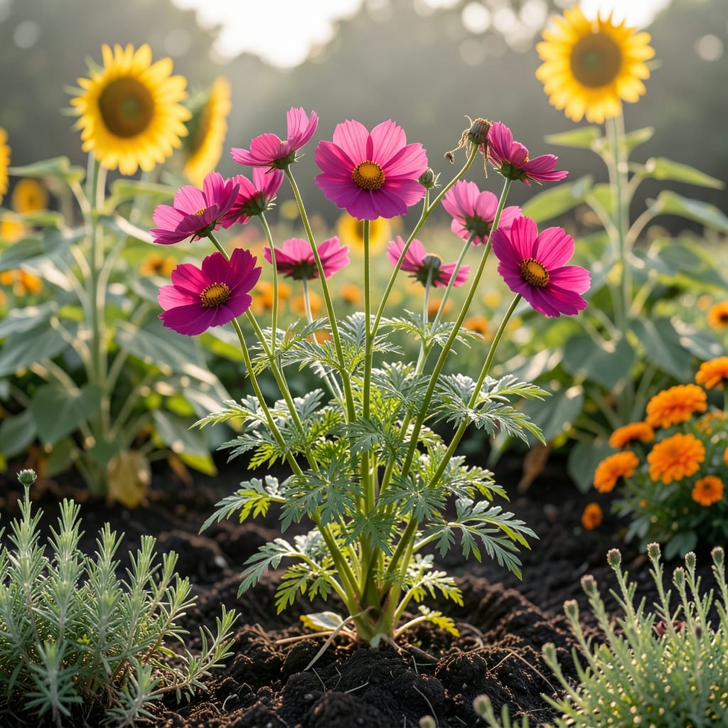 How Tall Cosmos Grow: Skyrocketing Heights by Variety & Care Tricks