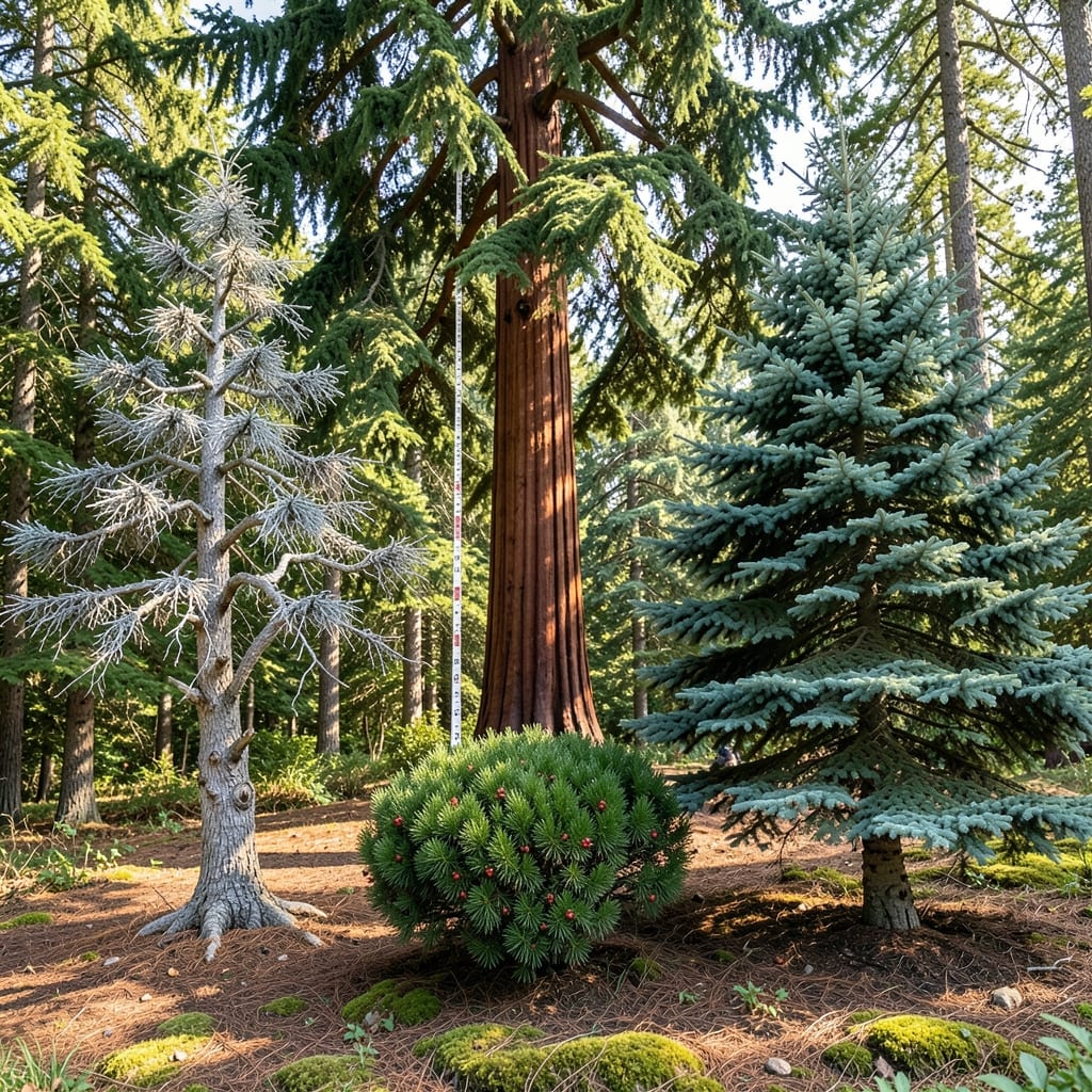 How Tall Can Evergreen Trees Grow: Skyward Records and Space-Saving Choices