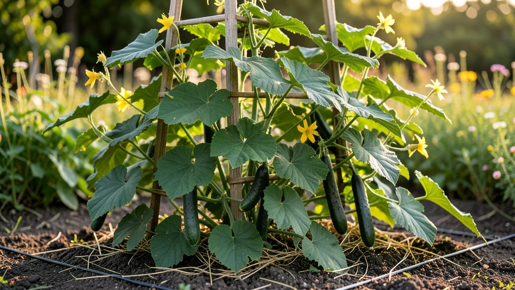 How Tall Do Burpless Cucumber Plants Grow: Space-Saving Tips for Small Gardens