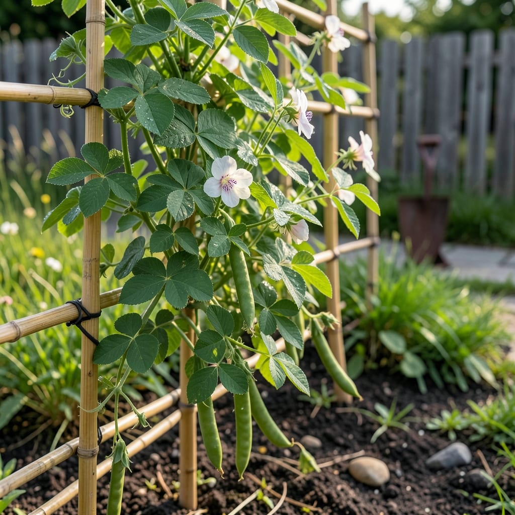 How Tall Do Alaska Peas Grow: Space-Saving Trellis Secrets for Compact Gardens