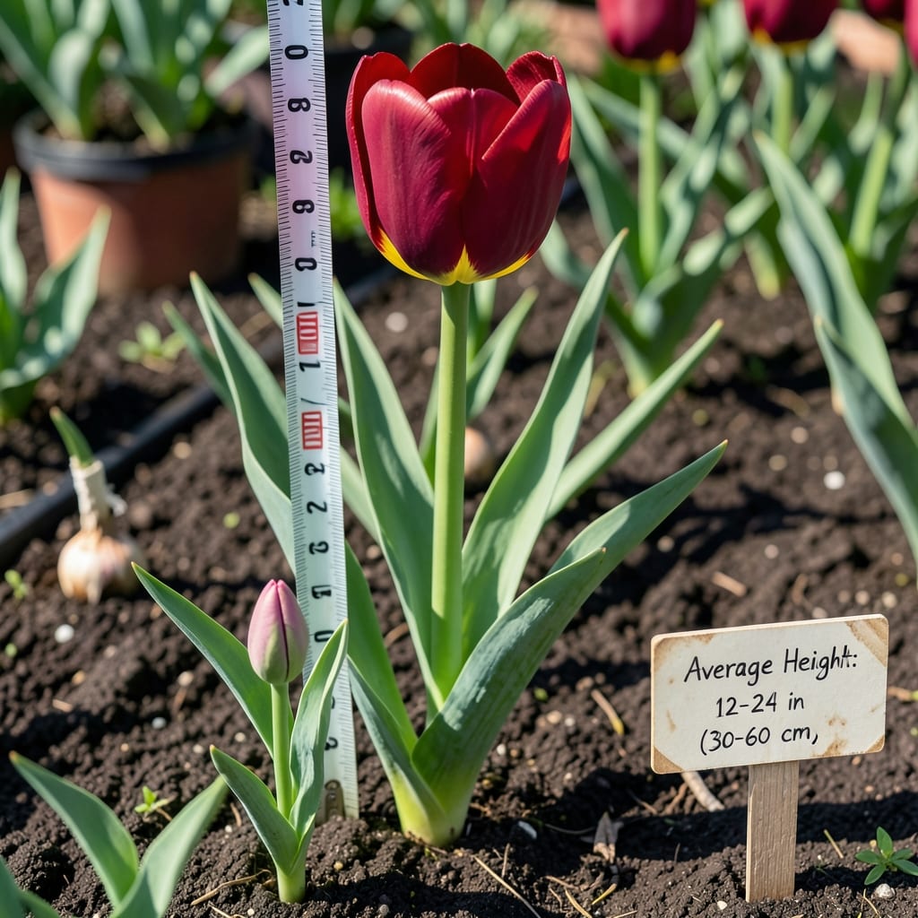 How Tall Can Tulips Grow: Height Ranges by Variety and Growth Conditions